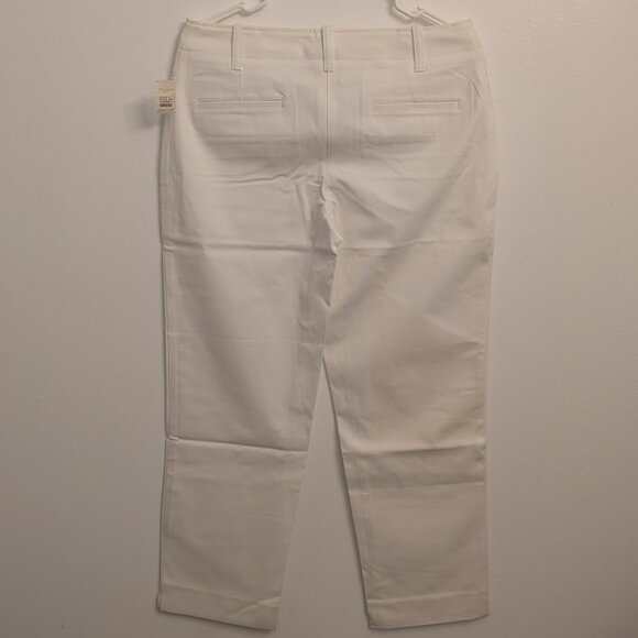 Talbots Signature Pants: White - Size 6 - NWT - Picture 2 of 3